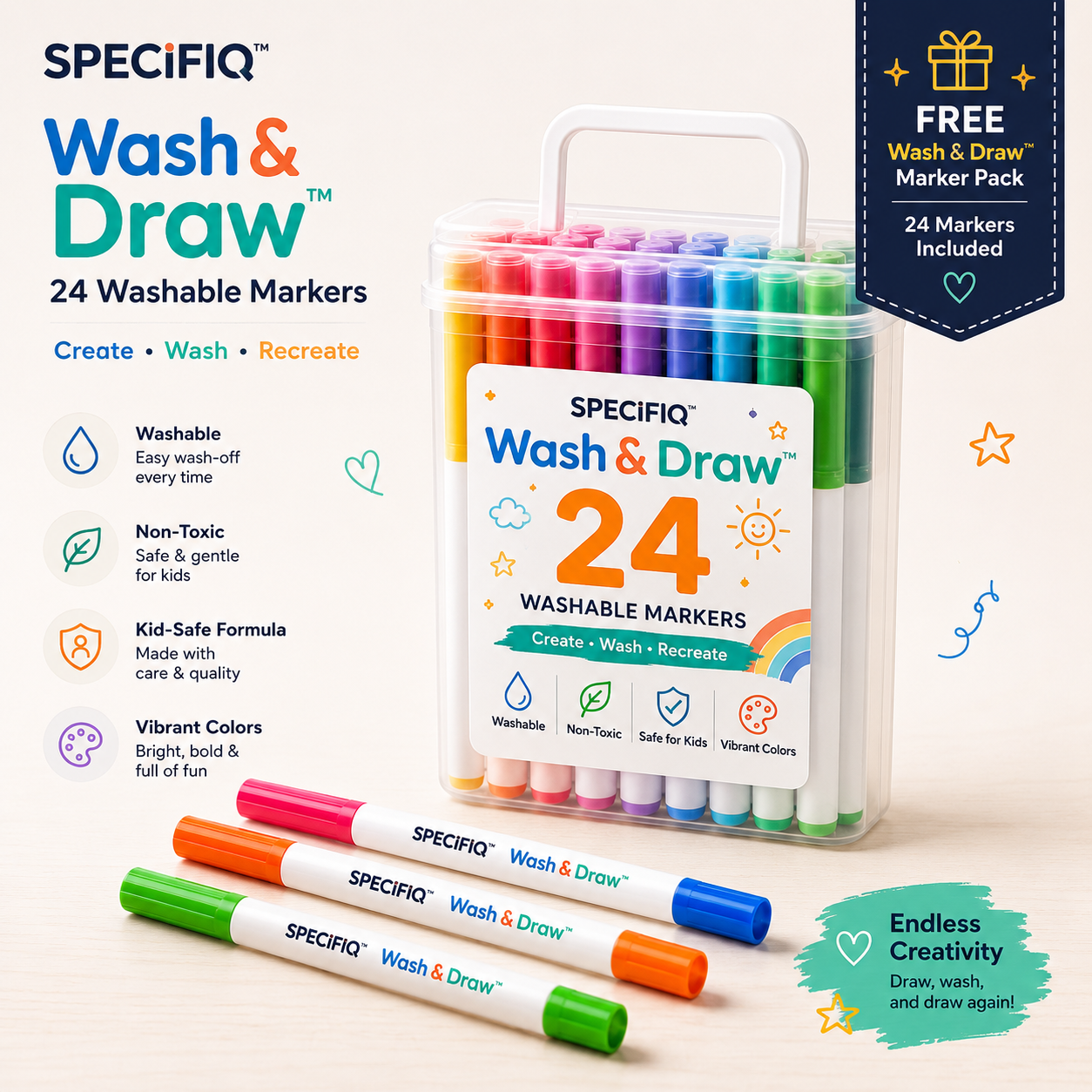 Washable Markers