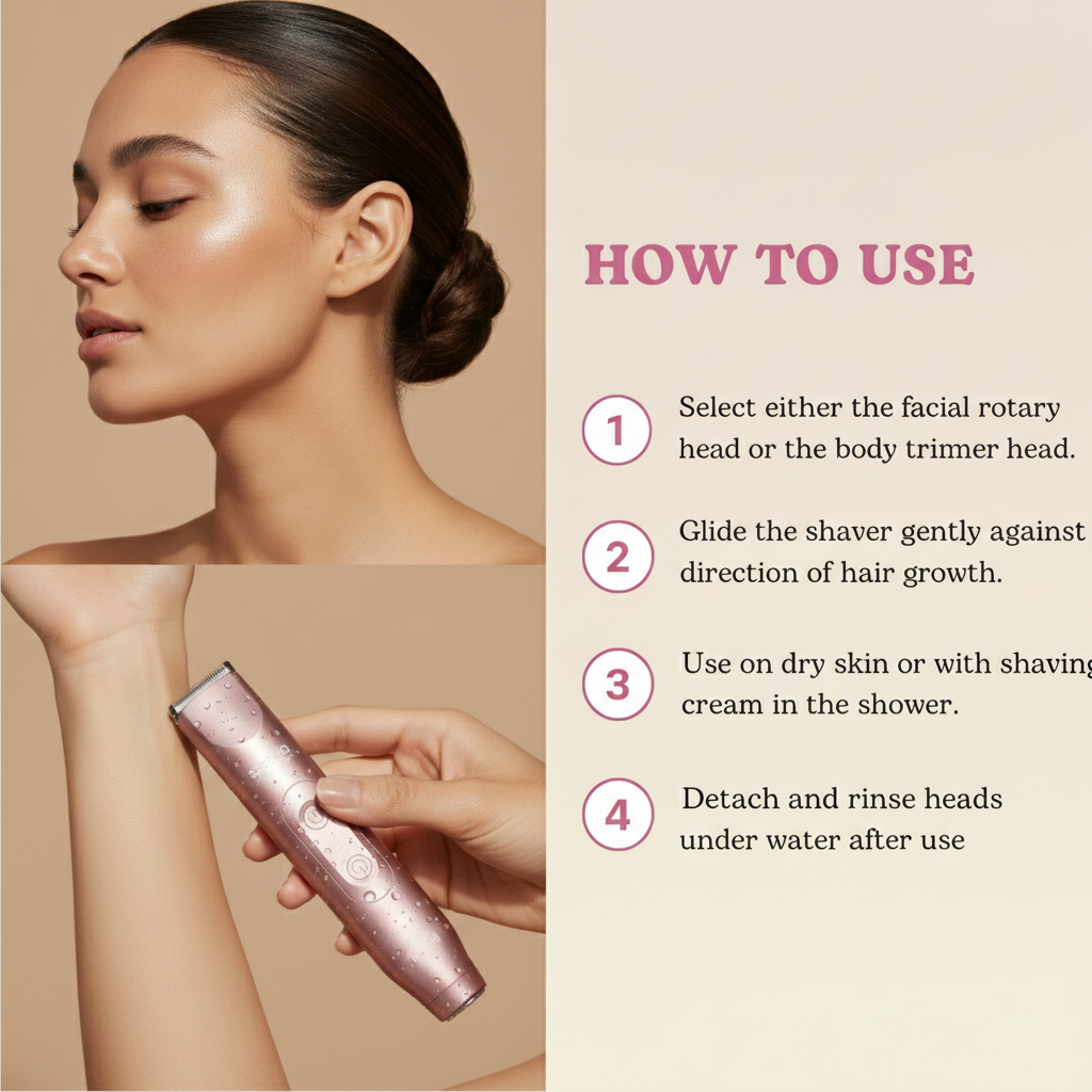 Specifiq's 2 in 1 Electric Shaver