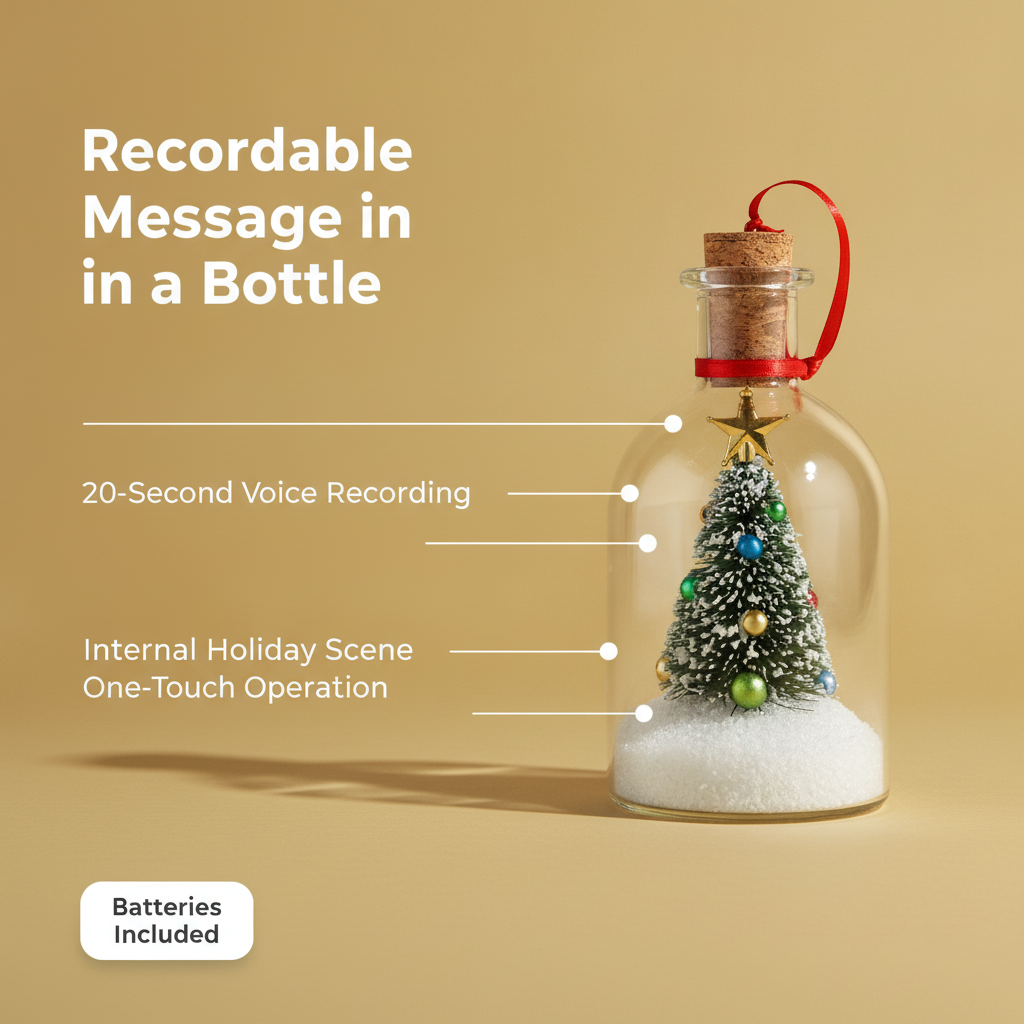 Recordable Message in a Bottle