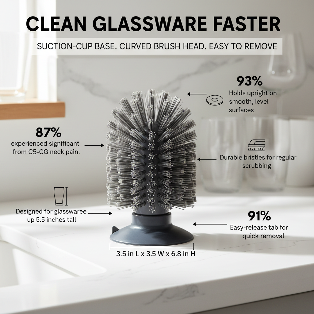 Bristle Brush With Suction Cup