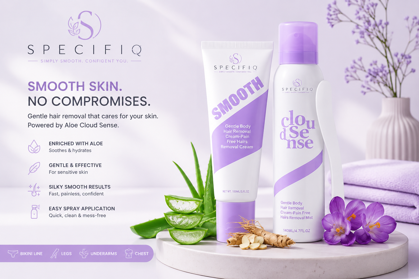 Smooth Hair Removal Spray