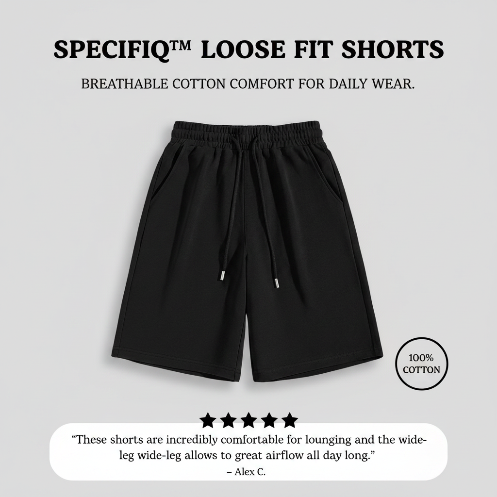 SPECIFIQ™ Loose Fit Shorts