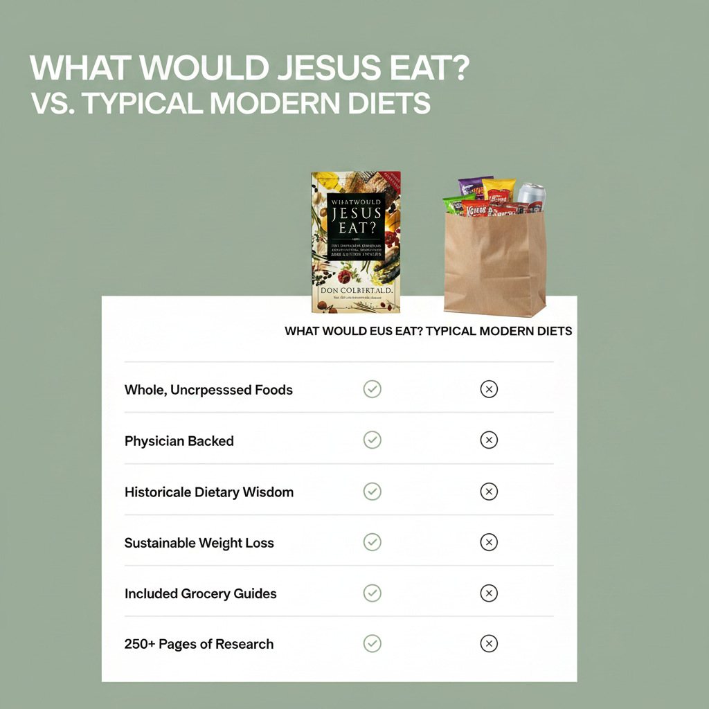 What Would Jesus Eat?: The Ultimate Program for Eating Well, Feeling Great, and Living Longer