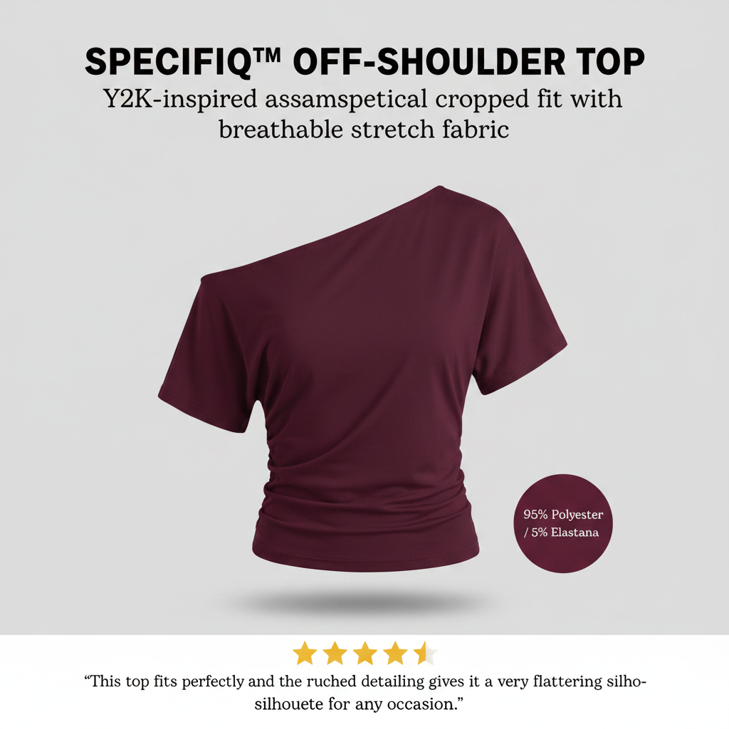 SPECIFIQ™ Off-Shoulder Top