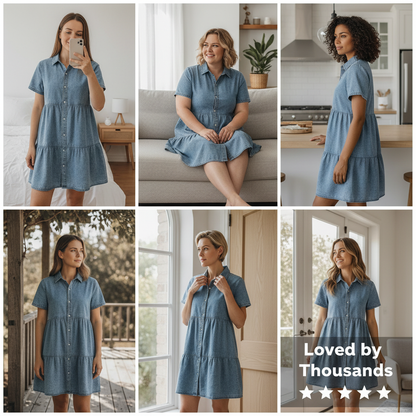 SPECIFIQ™ Denim Dress
