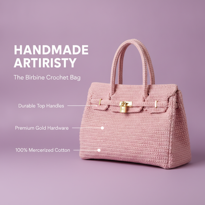 Birkin Handmade Crochet BAG