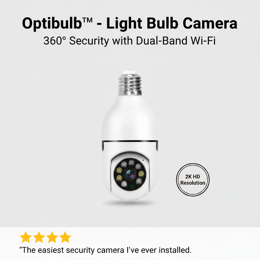 Optibulb™ - Light Bulb Camera