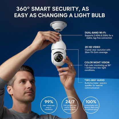 Optibulb™ - Light Bulb Camera
