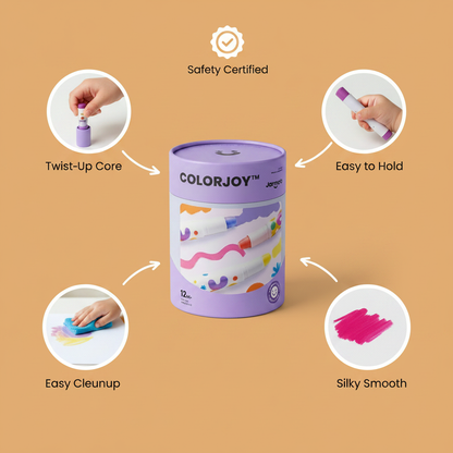 ColorJoy™ Washable Crayons