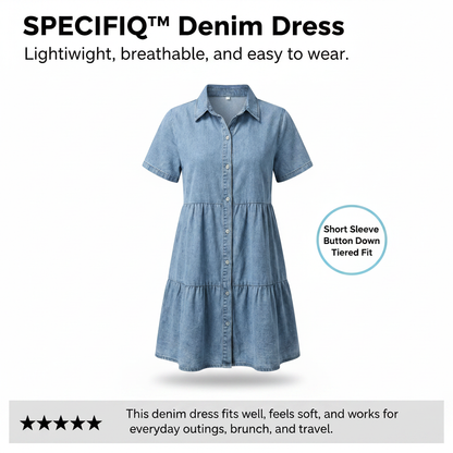 SPECIFIQ™ Denim Dress