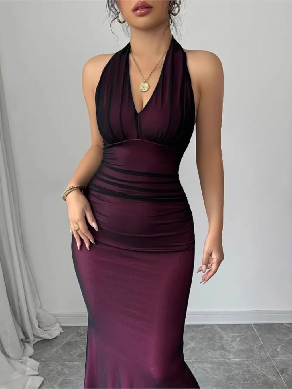 SPECIFIQ™ Backless Contour Dress