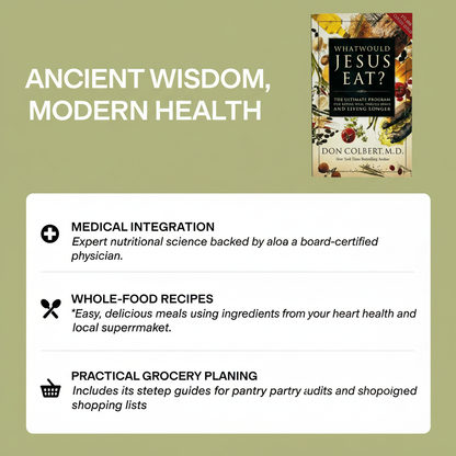 What Would Jesus Eat?: The Ultimate Program for Eating Well, Feeling Great, and Living Longer