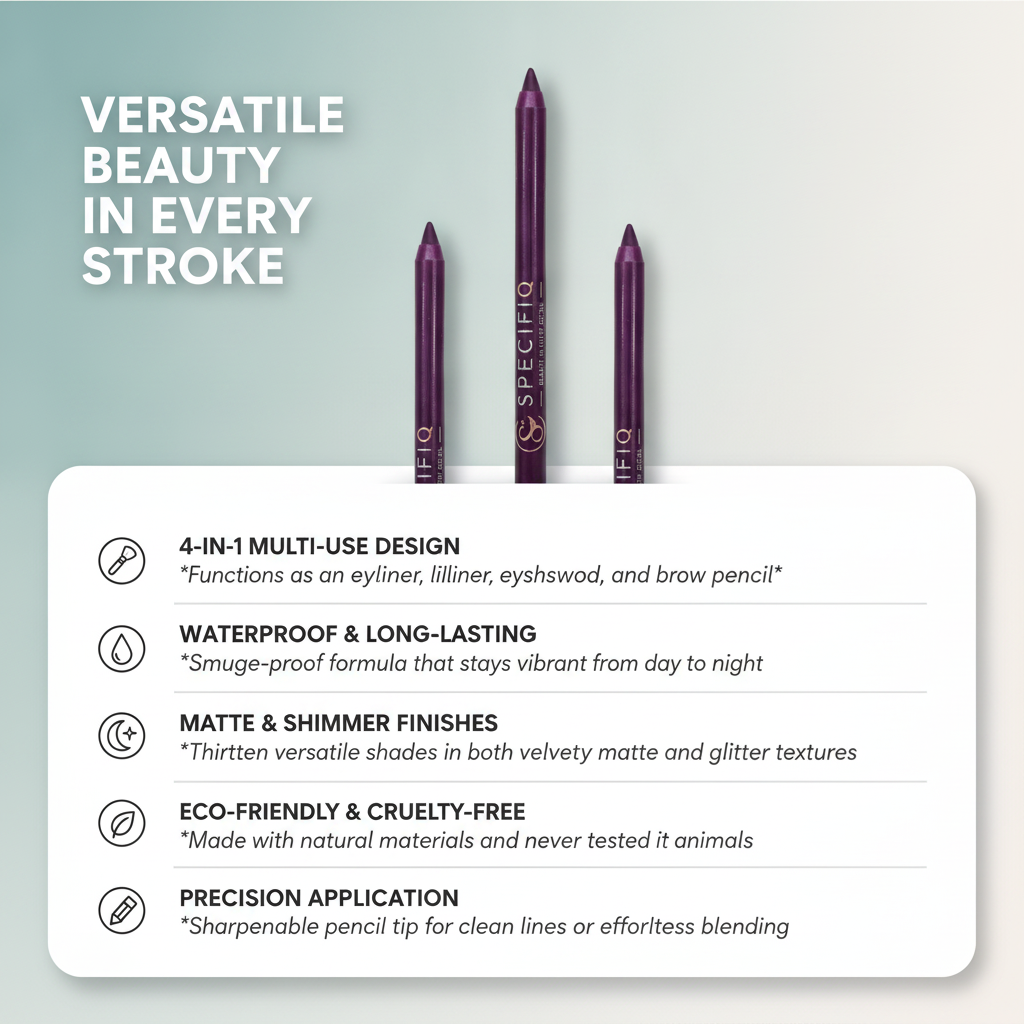 SPECIFIQ Waterproof Eyeliners