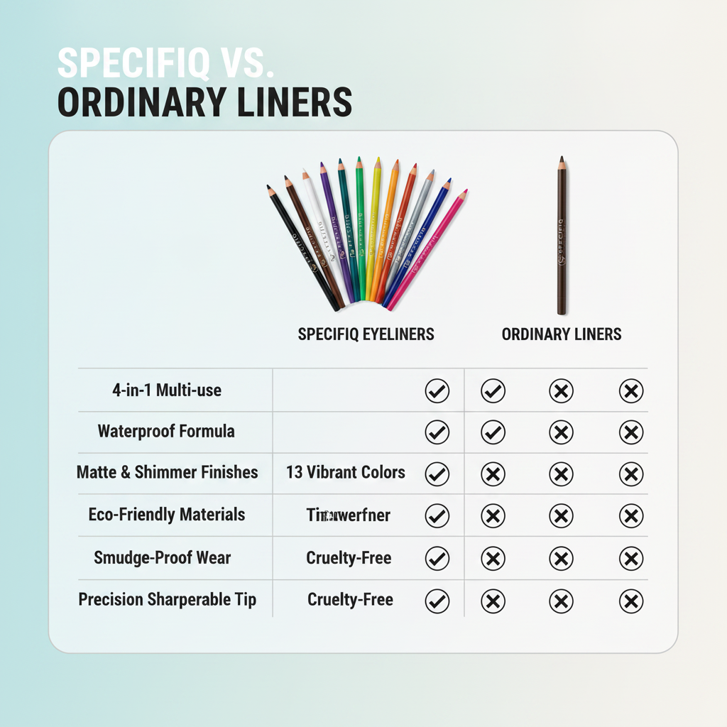 SPECIFIQ Waterproof Eyeliners