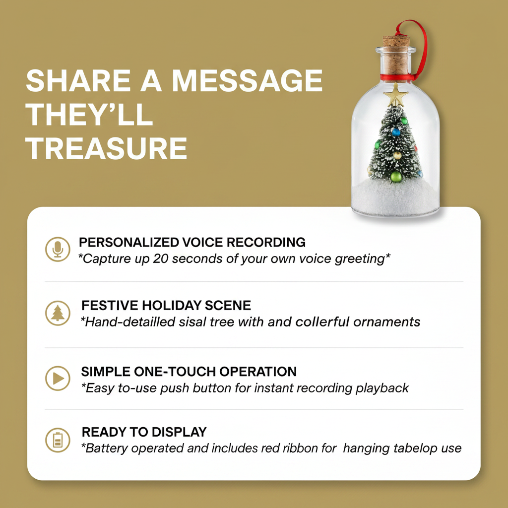 Recordable Message in a Bottle